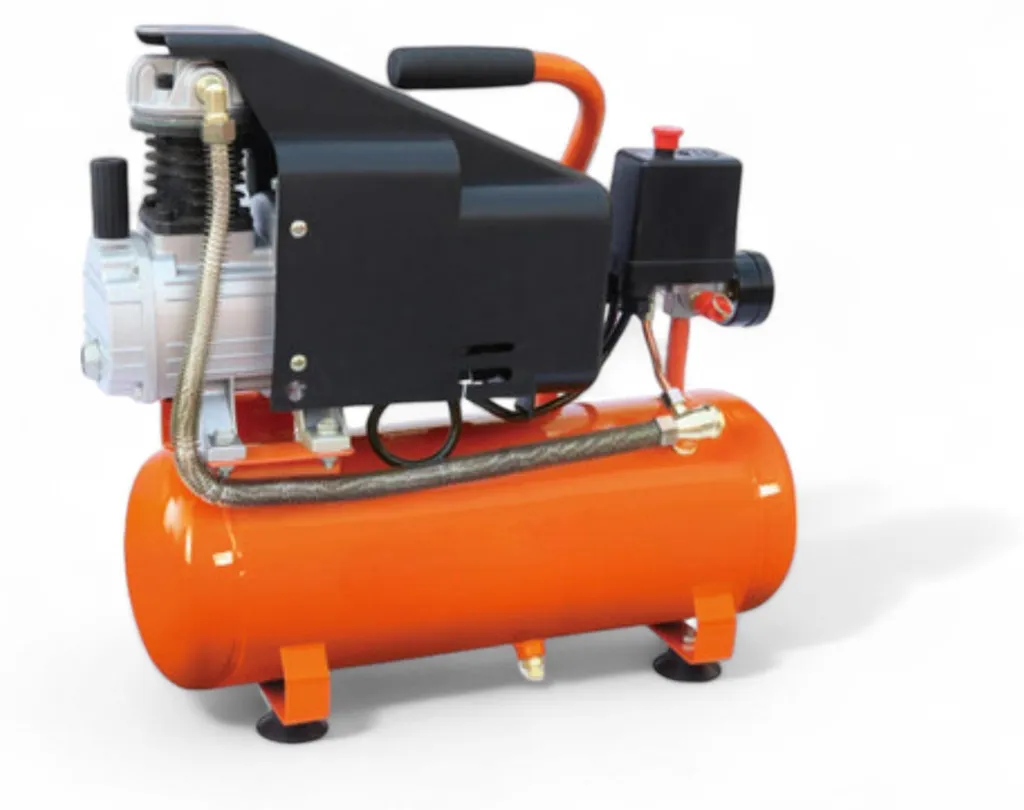 Compresseur d'air lubrifié 1 HP 116 L/min monophasé avec raccord