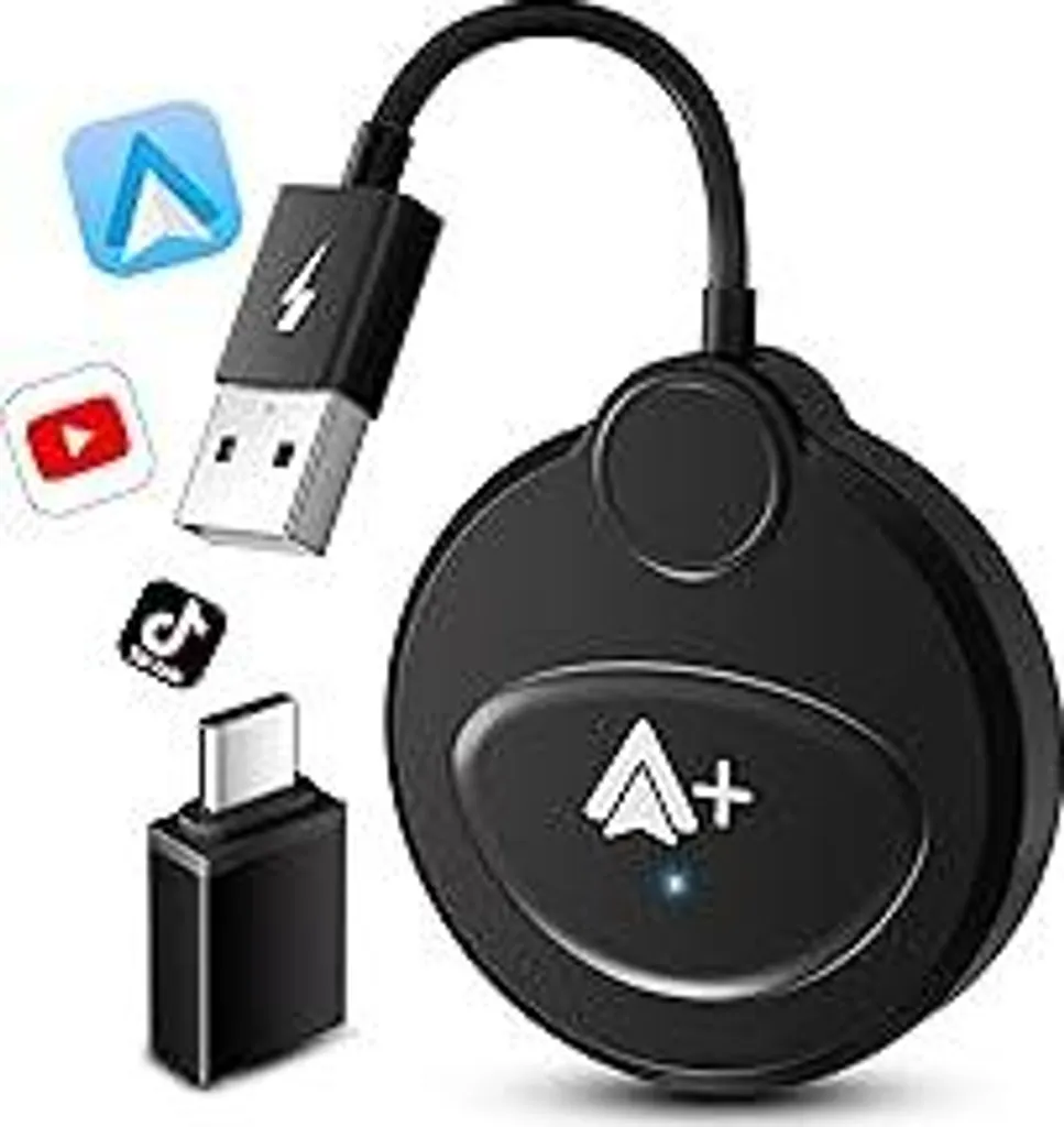 Adattatore Wireless Android Auto YouTube TikTok - Offerta Limitata