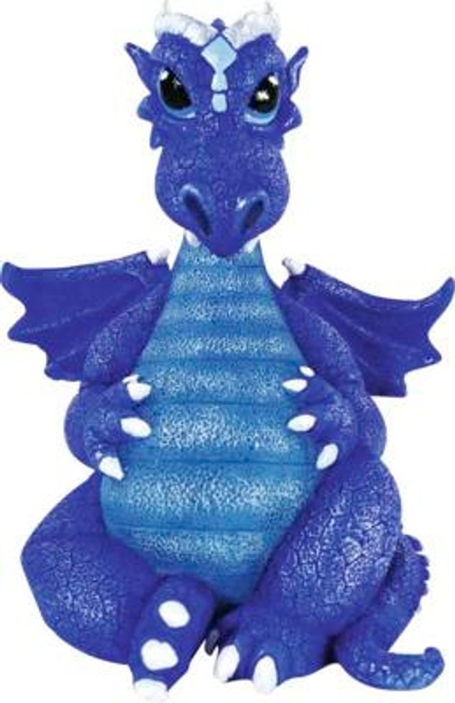 Aquariumdekoration ORBIT Drache blau, ca. 10 x 7 x 9 cm, Dragon