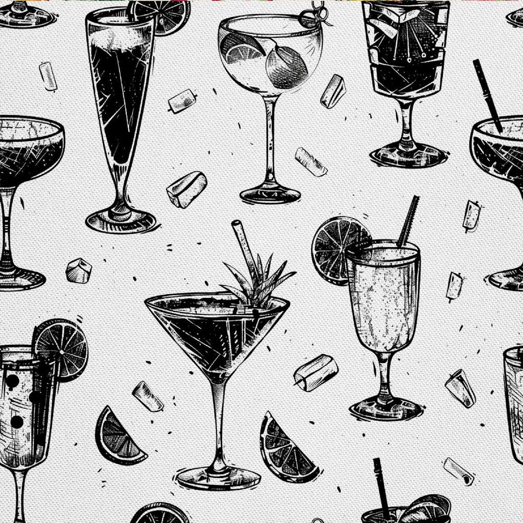 OUTDOOR DEKOSTOFFE OXFORD - Motiv Cocktail | DX8461