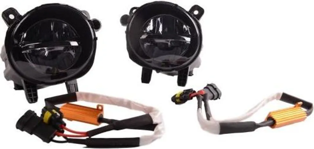 Set fari fendinebbia a LED Vetro trasparente fumé compatibile con Serie 2 F22/F23/F45/F46 - 2