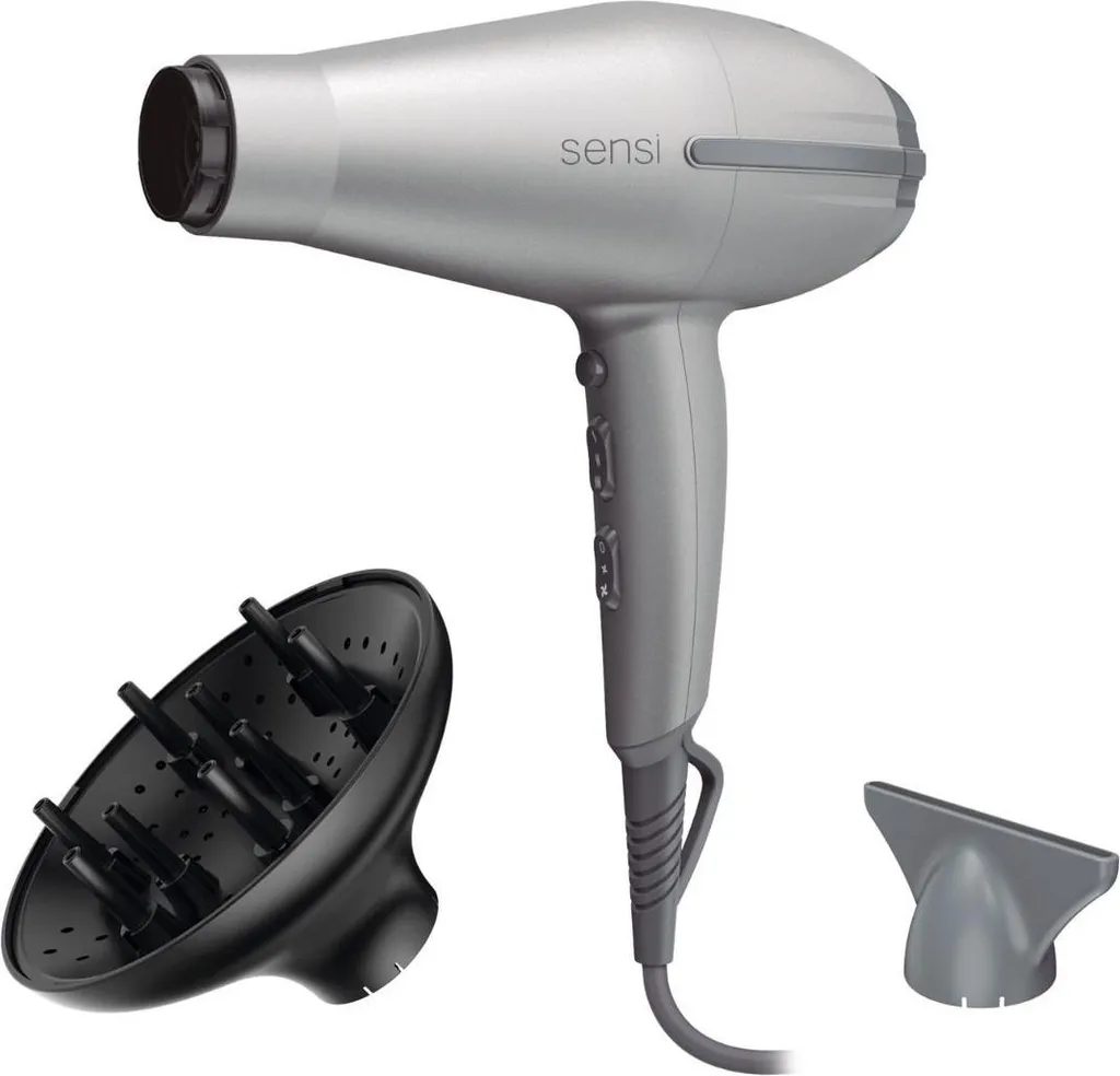Sèche-cheveux Technologie 5D GA.MA Tempo GH3317 Céramique 2200W Gris
