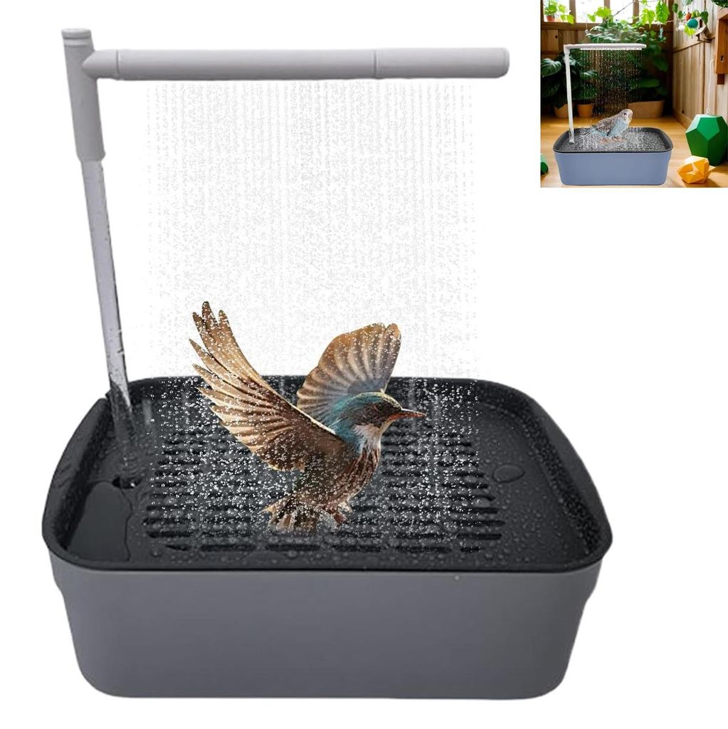 Papageien Badewanne zum Aufhängen, Vogelbad für Produktbild 