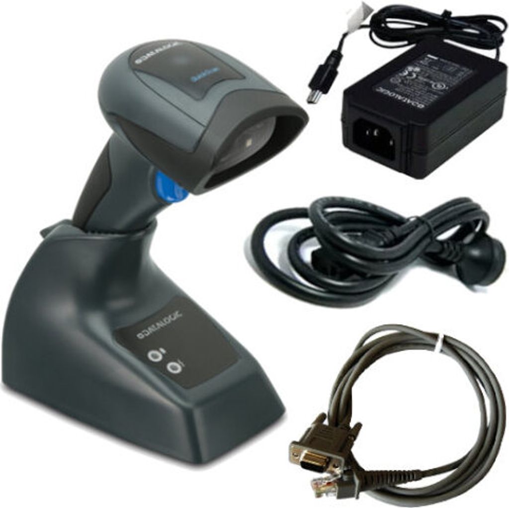 Datalogic QuickScan I QBT2131, BT, 1D, BT, Multi-IF, Kit (RS232), schwarz