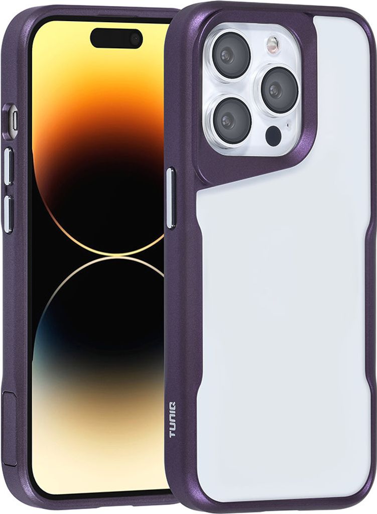 TUNIQ iPhone 14 Pro Back cover case - Silicone - Purple