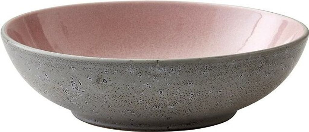 Bitz Salatschüssel 24cm grau rosa