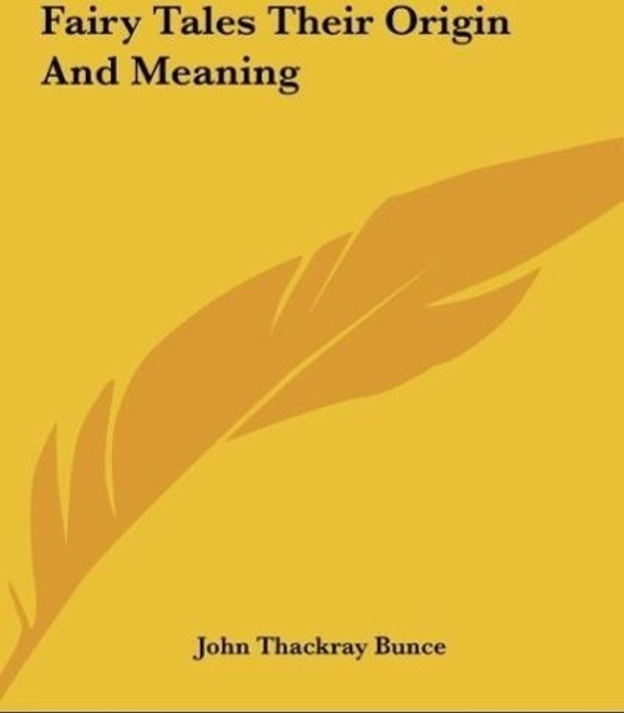 Fairy Tales Their Origin And Meaning