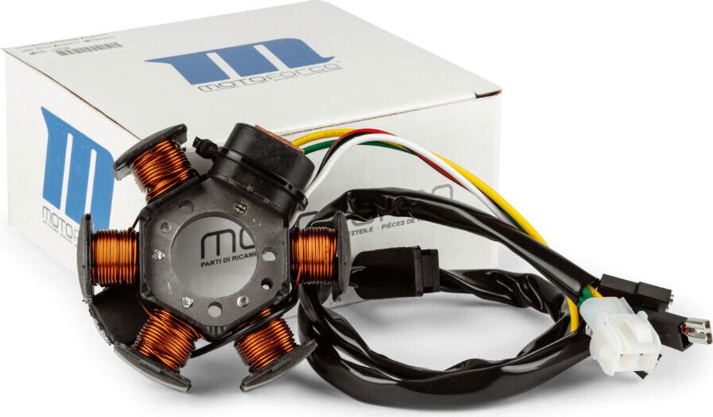 Stator für Ducati 6 Pol 80W Zündung Minarelli AM6 Derbi