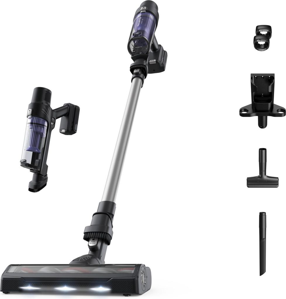 Rowenta X-Pert 7.60 RH6A35 Handstaubsauger Violett, Silber Beutellos