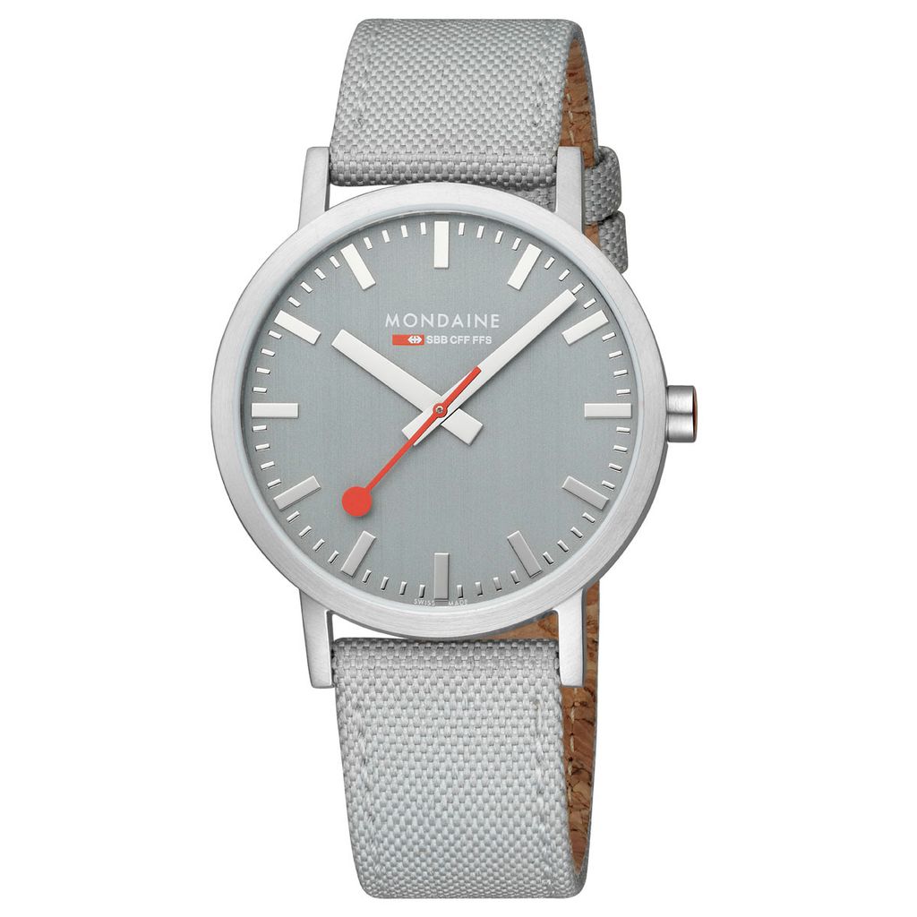 Mondaine Herren Uhr Classic Armbanduhr 40 mm Produktbild 