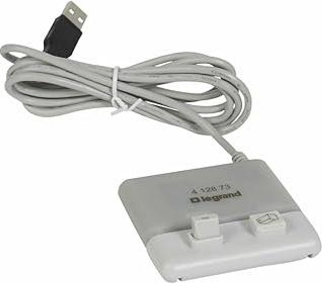 LEGRAND, AlphaRex Zeitschaltuhr Zubehör, PC-Adapter REX zur Programmierung eines AlphaRex Datenschlüssels am PC, 412873