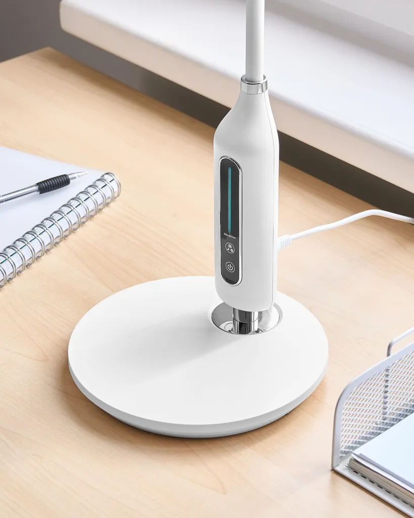 Lampe de travail LED variable pour bureau moderne avec 3 modes de couleur