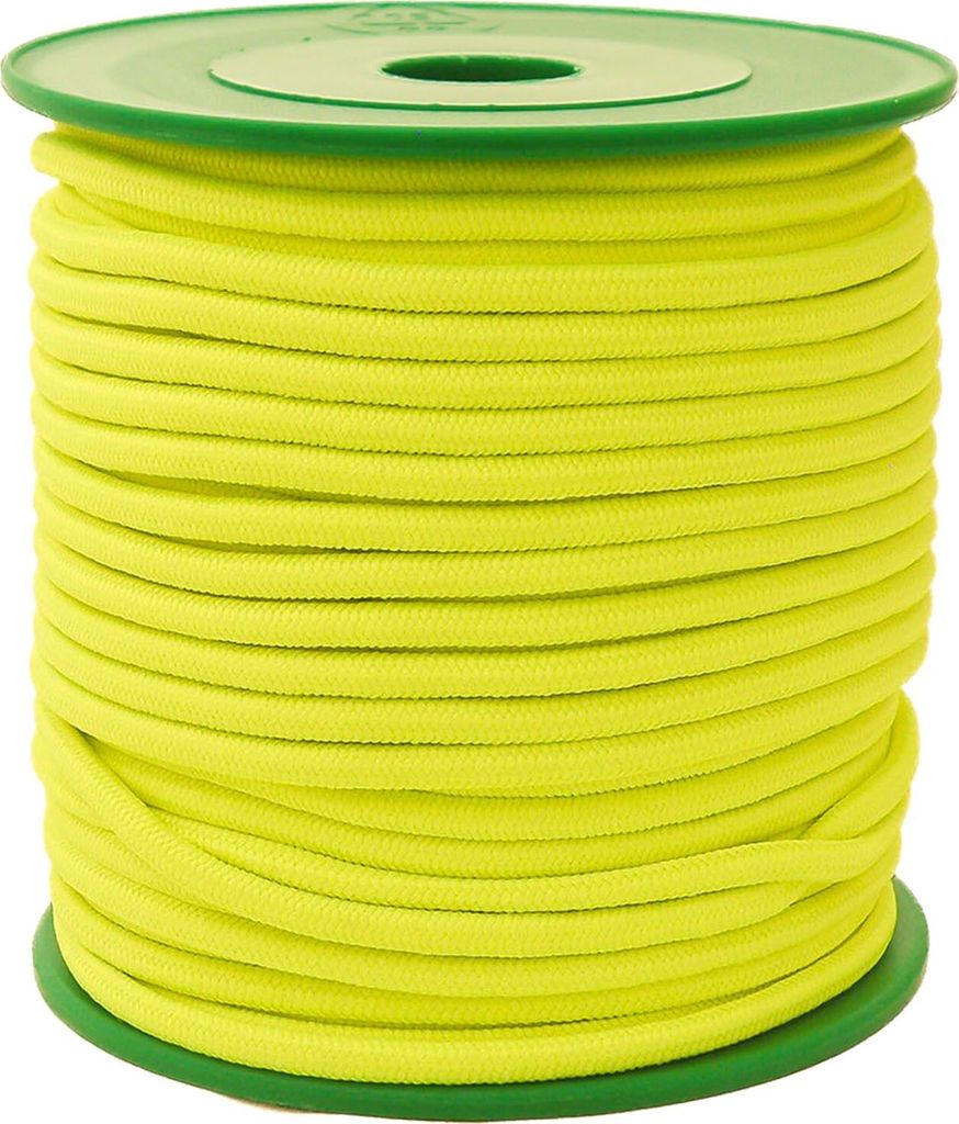 25m Gummikordel 3mm, Gummischnur Gummiband Bekleidungsgummi, Farbwahl