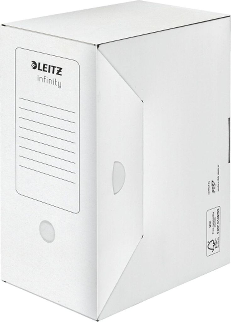LEITZ Boîte d'archives Infinity, blanche, sans acide, Image du produit 