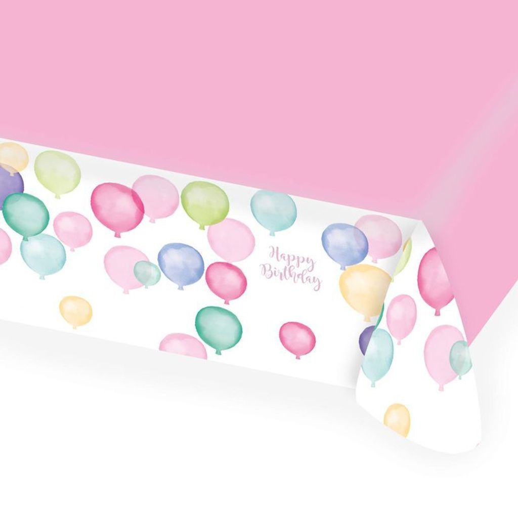Amscan Happy Birthday Teller – 8 Stück, Pink-schwarz Mit Glitzer, Ca. 26 Cm, Aus Pappe, Für Geburtstagsparty