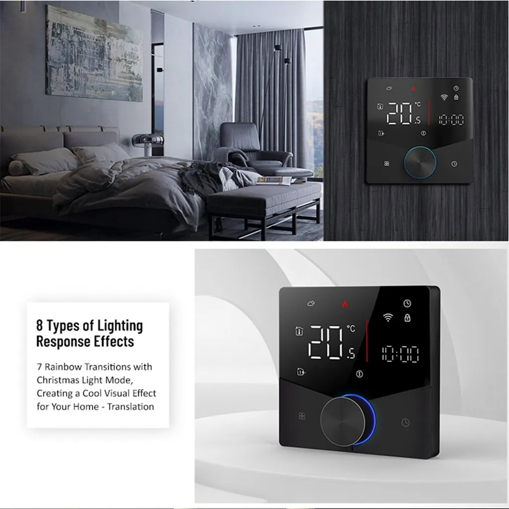 Thermostat connecté WiFi pour programmation chauffage hebdomadaire - 6