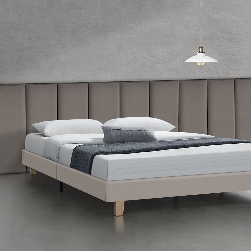 Coussins muraux « Carpino » Panneau rembourré Lot de 2 Image du produit 