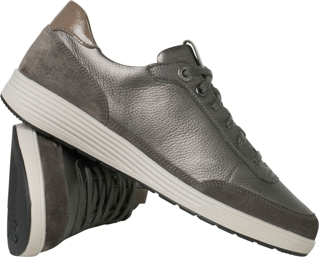 Ganter Komfort Schnürschuhe Damen 31383733363537 Silber 39 EU