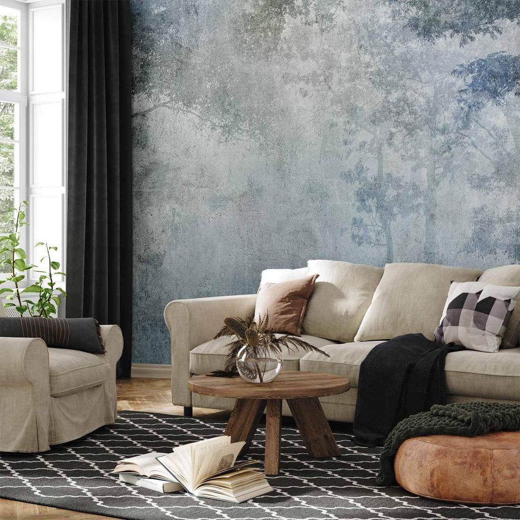 Vlies Fototapete - Forest Reverb 200x140 cm Blätter b-A-0743-a-a