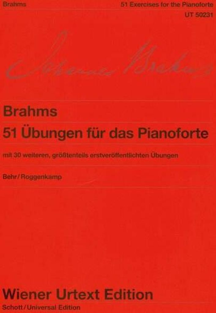 51 Übungen für das Pianoforte