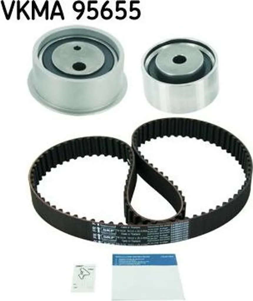 Kit Courroie Dentée SKF VKMA95655 Haute Résistance pour Moteur 2.0L et 1.6L