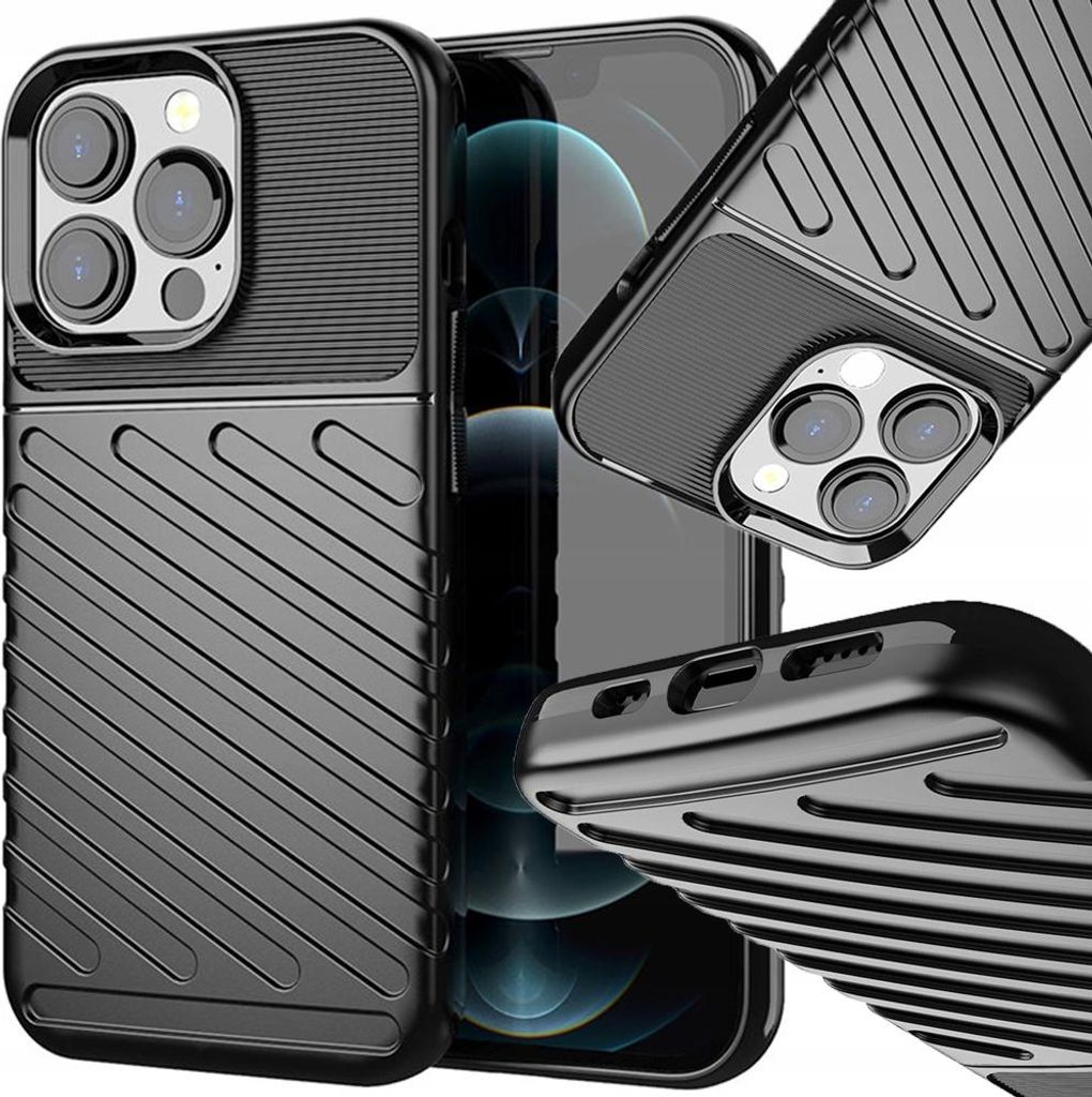 Thunder Case Custodia blindata flessibile per Iphone 13 Pro Immagine del prodotto 