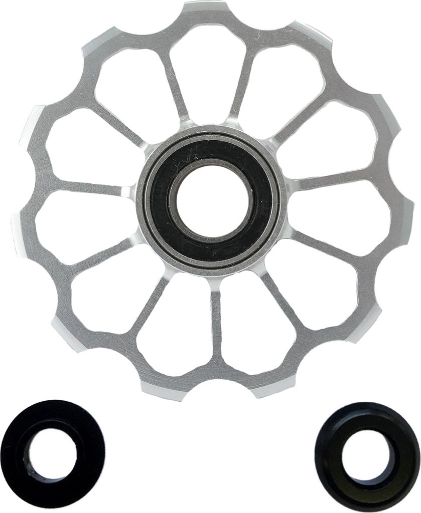 F26 Skeleton SL Schaltwerksrolle Jockey Wheel 11T Silber