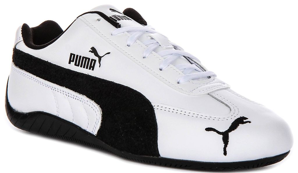 Puma Speedcat Leder in Weiß-Schwarz für Uni – 7,5 UK – 41 Produktbild 
