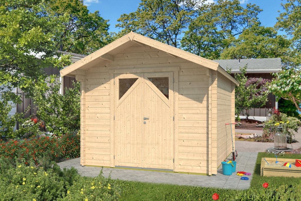 Fjordholz Gartenhaus Modell Lexi 44 G Premium