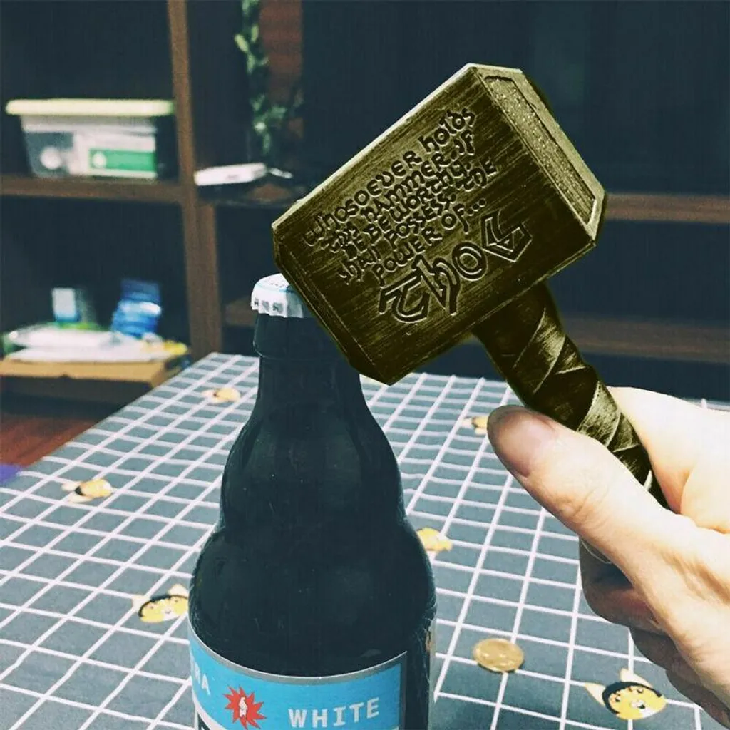 Mjolnir en Or Inaltérable : Le Marteau de Thor qui ne Noircit Jamais - 7
