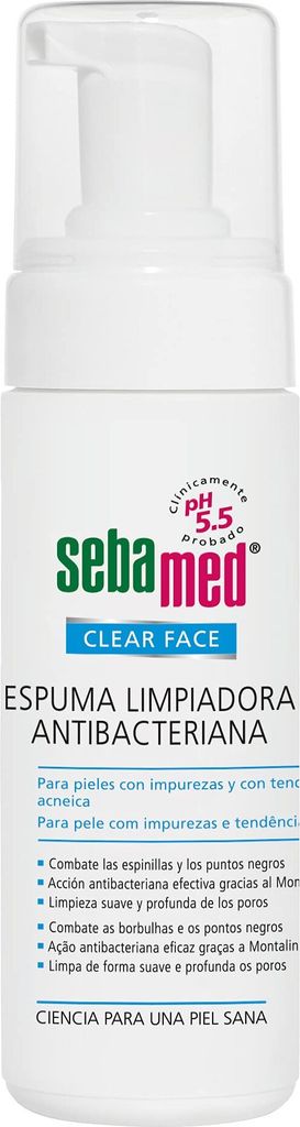 Sebamed Clear Face Antibakterieller Reinigungsschaum 150ml
