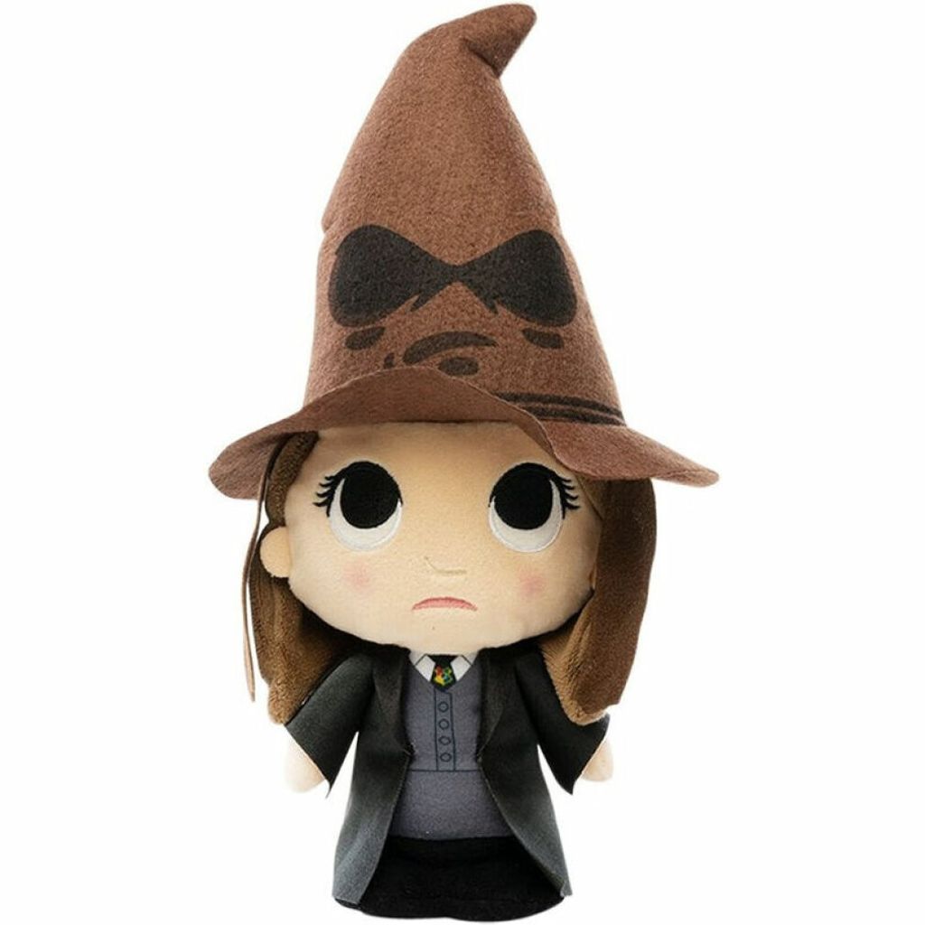 Funko Harry Potter Super Cute Plüschfigur Hermine w/ Sorting Hat 18 cm FK39512