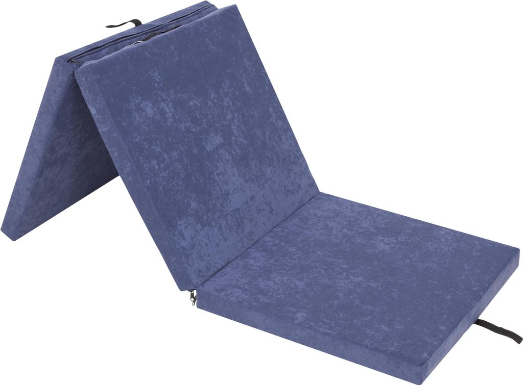 HobbyGarden Klappmatratze Ben – 180×65×6 cm, faltbar, Gästebett & Gymnastikmatte, Aloba Bezug, pflegeleicht & leicht
