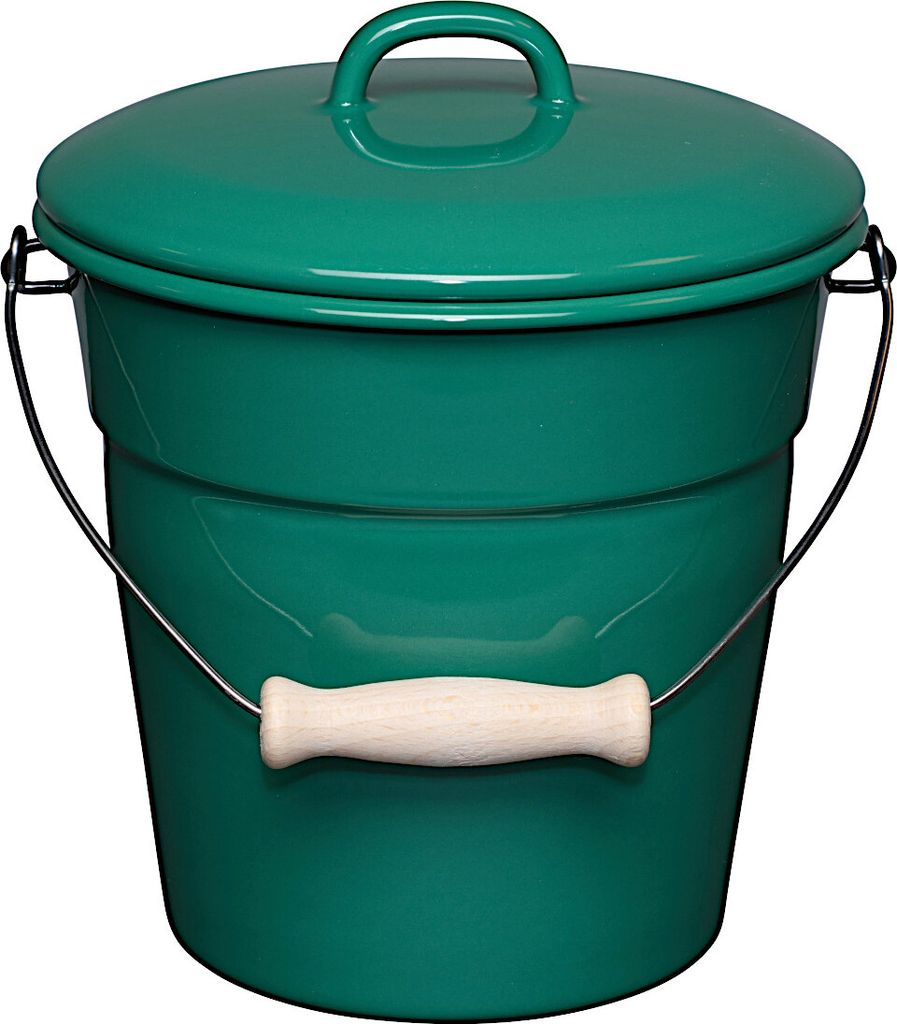 Riess Allzweckeimer mit Deckel 20cm | Auswahl Nature Green Dark : Nature Green Dark Farbe: Nature Green Dark