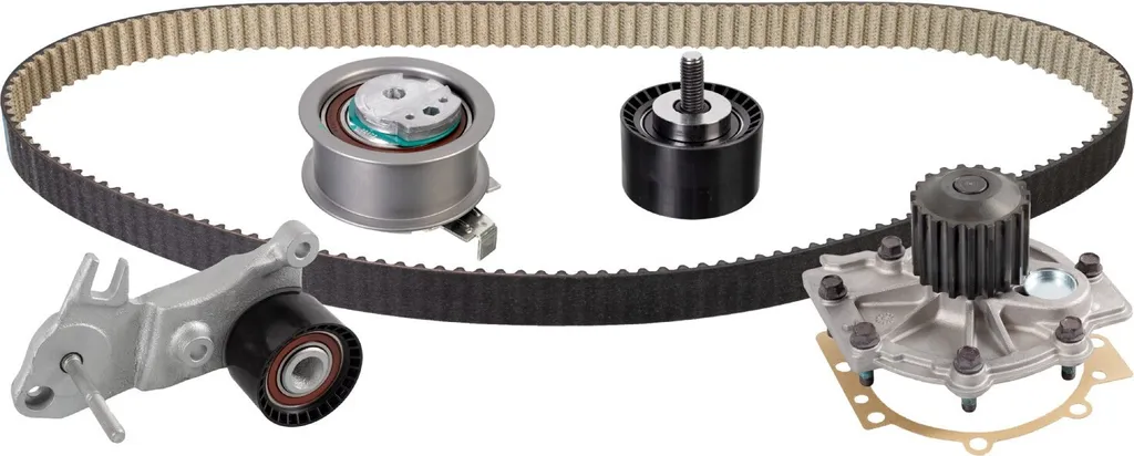 Kit courroie de distribution Febi 177468 avec pompe à eau pour Volvo V70