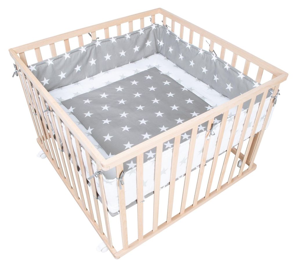 roba ohrádka 100 x 100 cm Little Stars – ohrádka včetně Obrázek produktu 