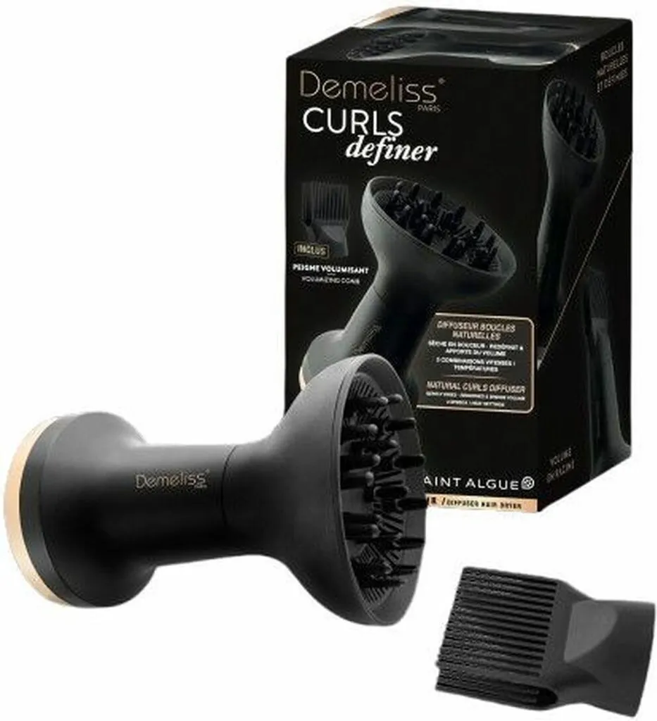 Diffuseur Demeliss Curls Definer idéal pour définir les boucles serrées