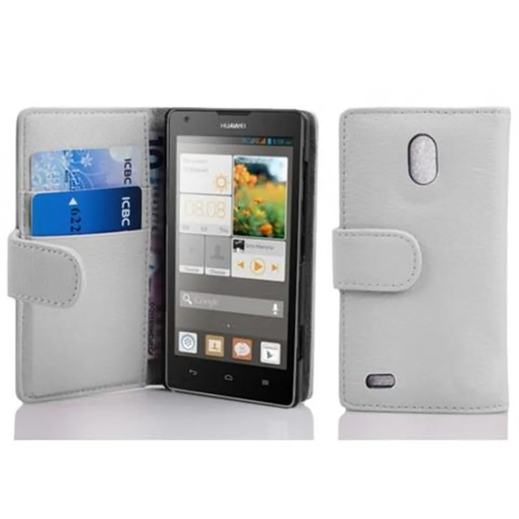 Cover Huawei G700 Cadorabo Bianco - Protezione Sottile e Design Moderno