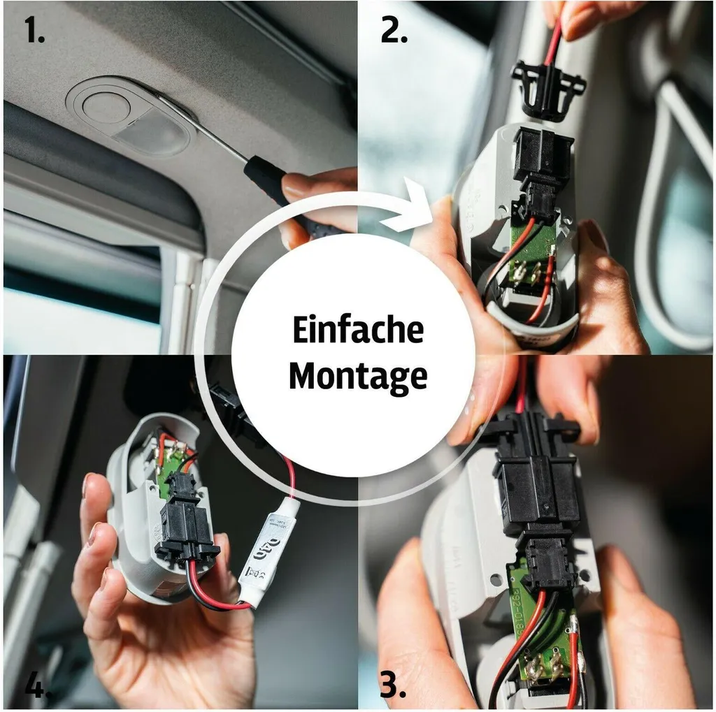 Variateur d'intensité LED 12V pour camping-car VW T5 - 2