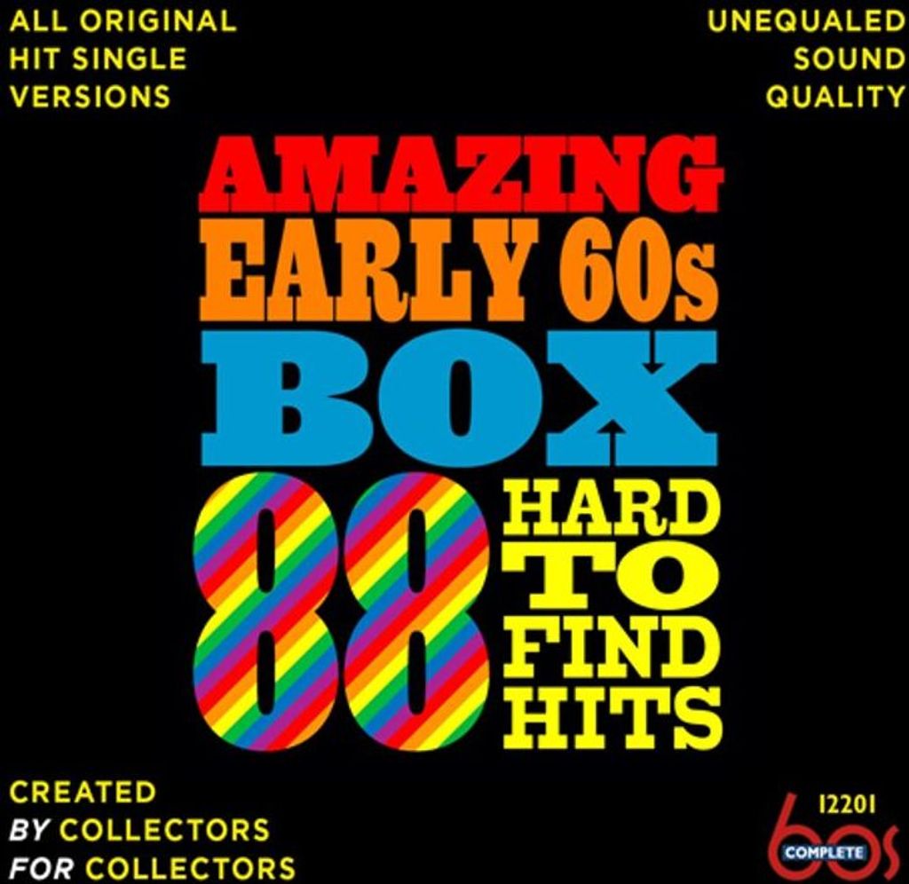 Various: Amazing Early 60s Box: 88 Hard-To-Find Hits