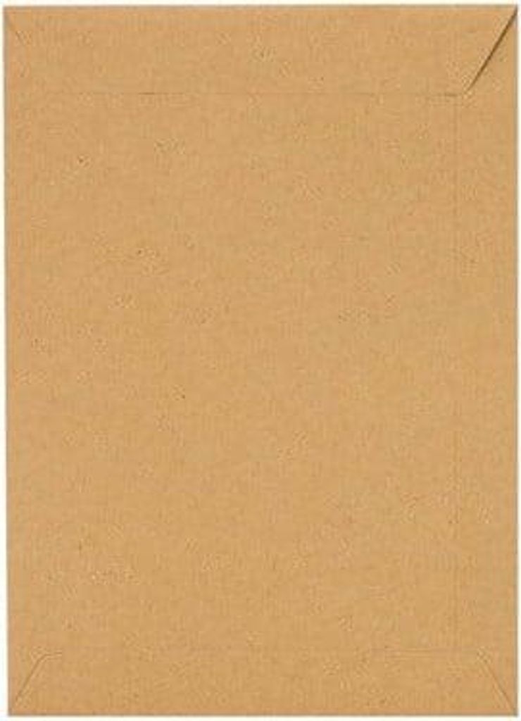 Braune Papierbriefumschläge C5 500 Stück SK
