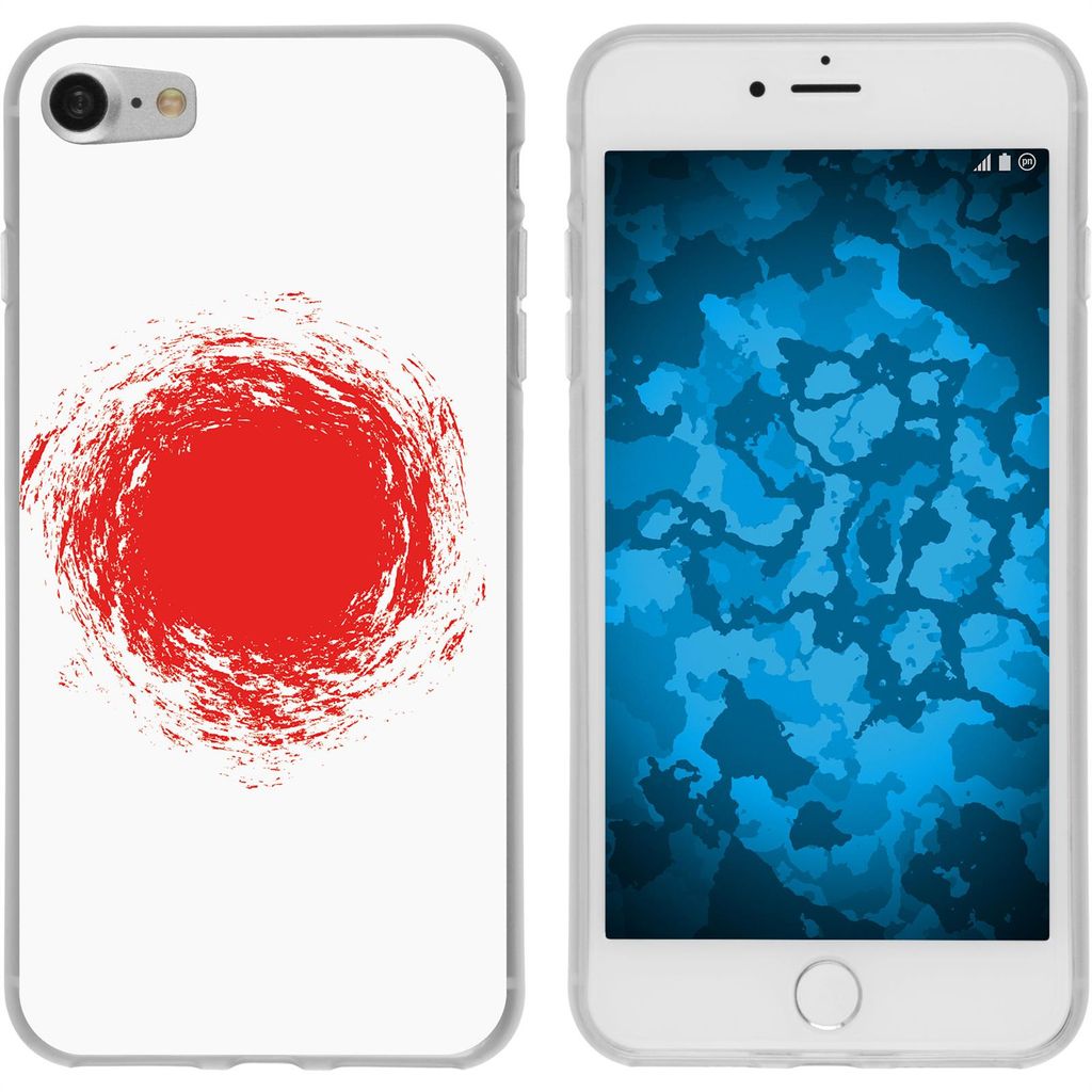 PhoneNatic Case kompatibel mit Apple iPhone 7 / 8 / SE 2020 Silikon-Hülle WM Japan M7