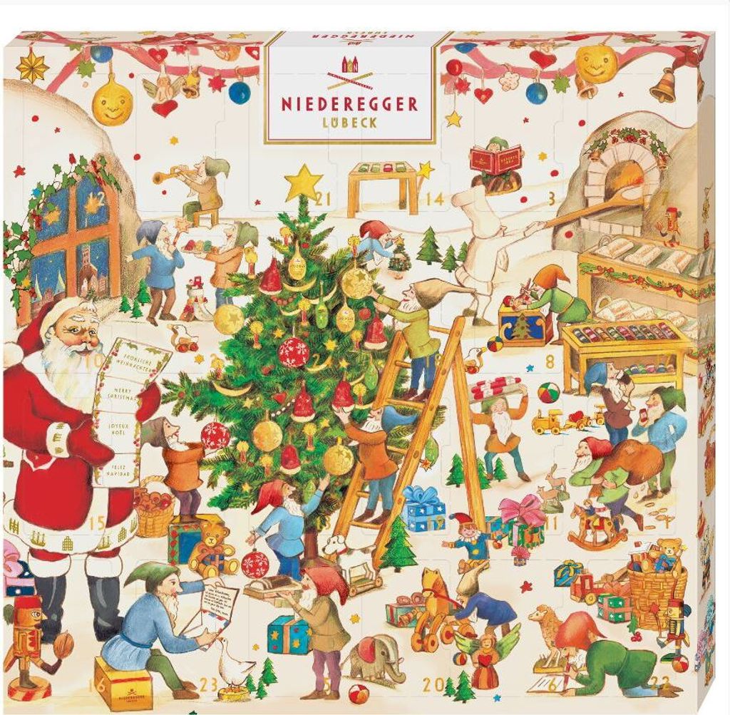 Niederegger Mini Adventskalender - 168 g Produktbild 
