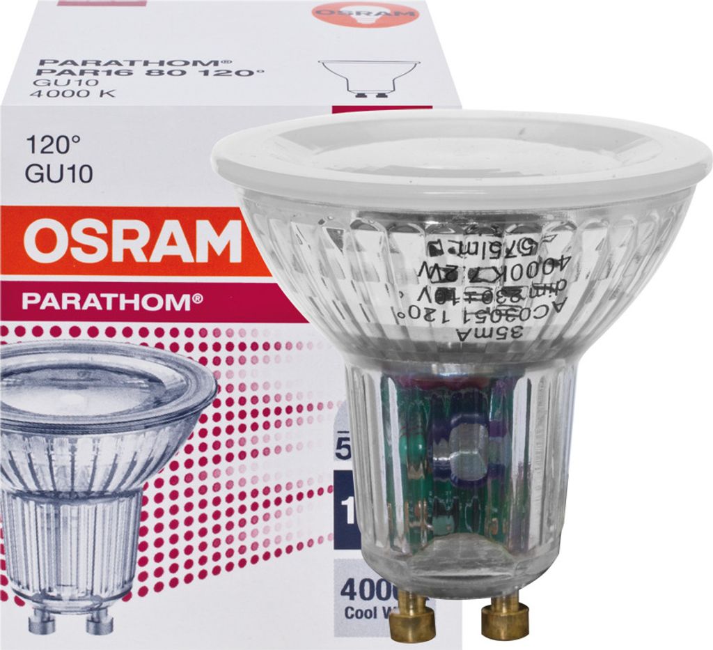 LED-Reflektorlampe Osram PAR16 6,9W, 620 Lumen, 120 Obrázok produktu 