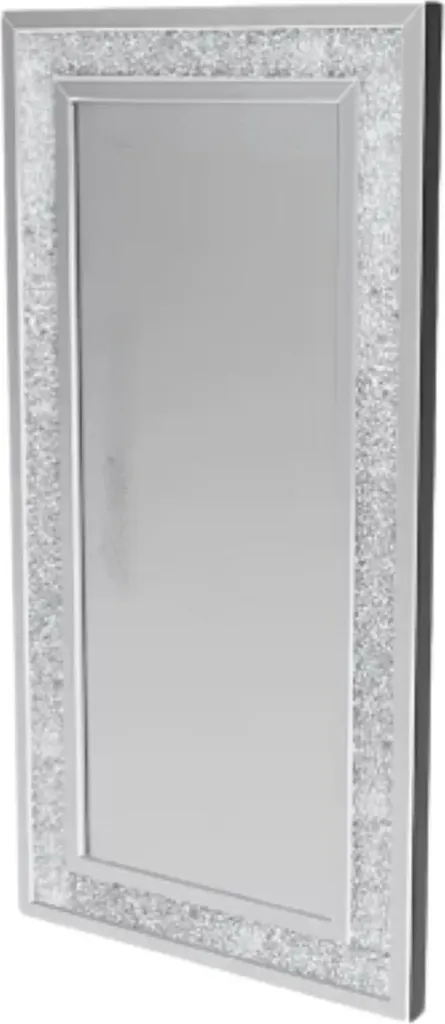 Miroir mural XL rectangulaire : agrandissez votre pièce avec style diamant