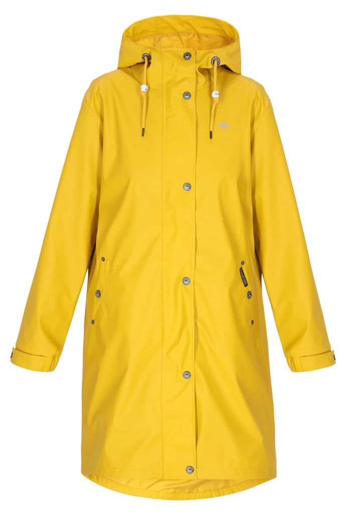 urban rain, Damenmantel von Schmuddelwedda, gelb, Größe L Produktbild 
