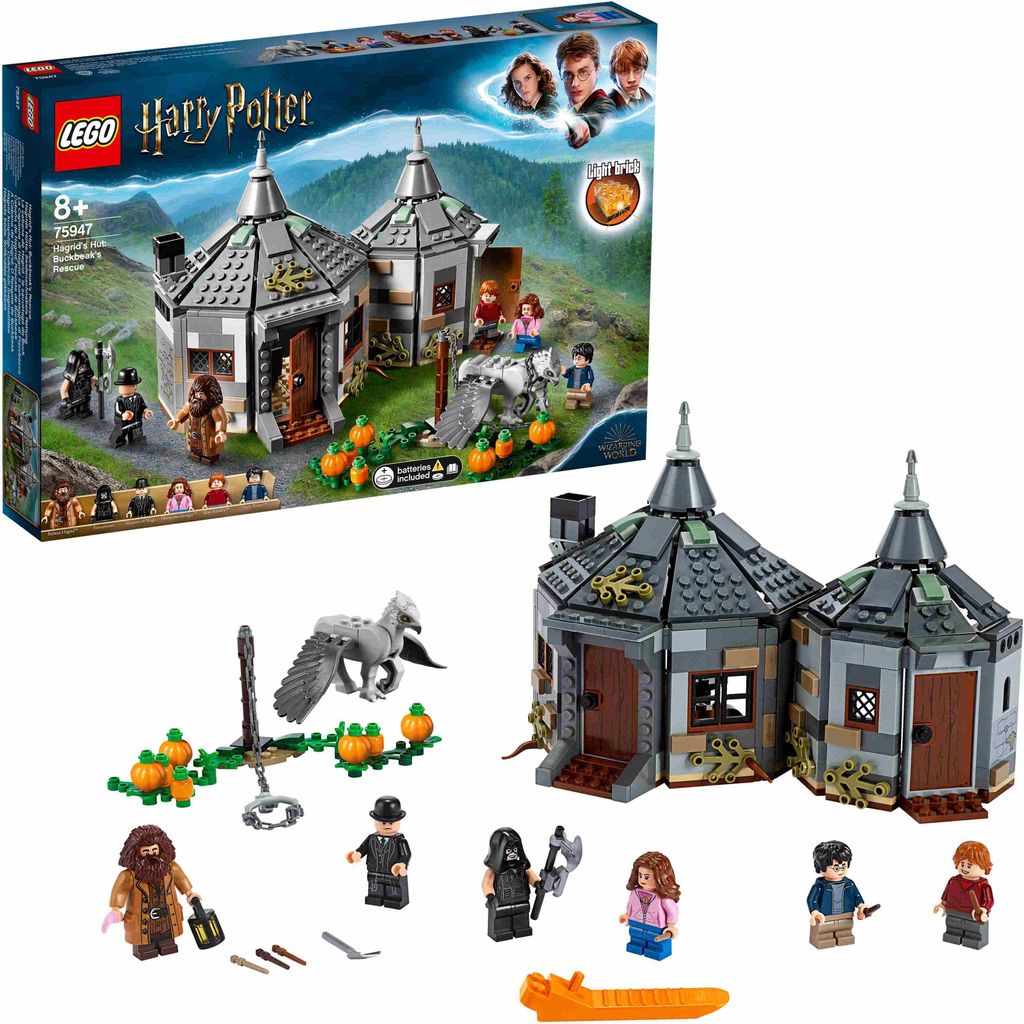 LEGO Harry Potter Hagrid’s Hut Playset, Zestaw do Zdjęcie produktu 