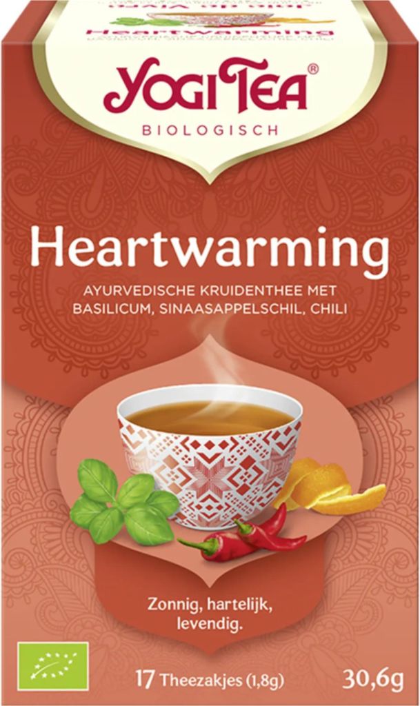 Yogi Tea Herzerwärmender Tee,  17 x 18 Gramm Produktbild 