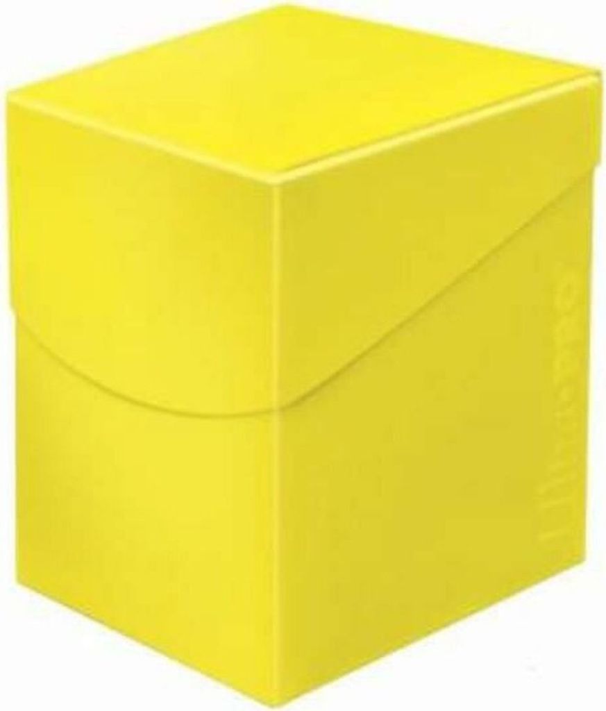 Ultra Pro Eclipse Pro 100+ Deck Box Lemon Yellow