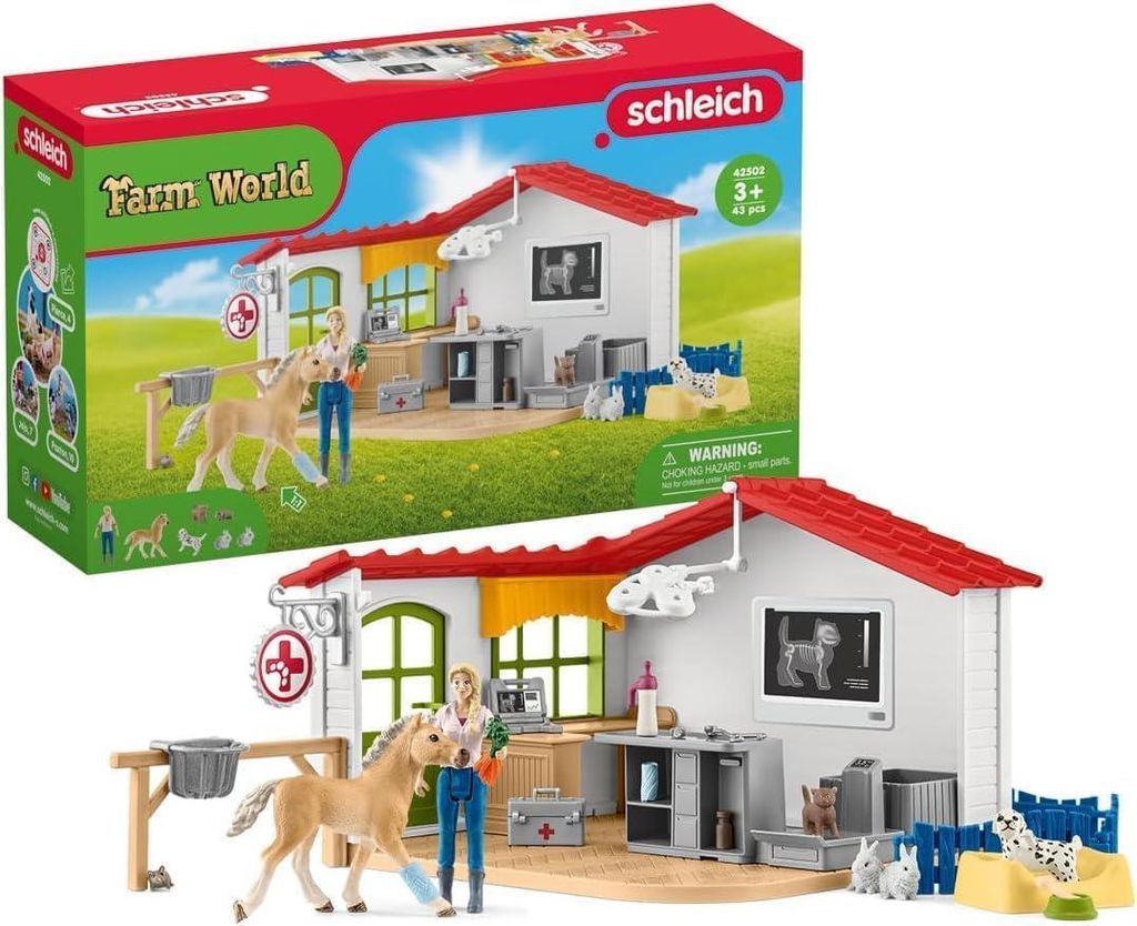 Zestaw do zabawy Schleich Gabinet weterynaryjny ze Zdjęcie produktu 